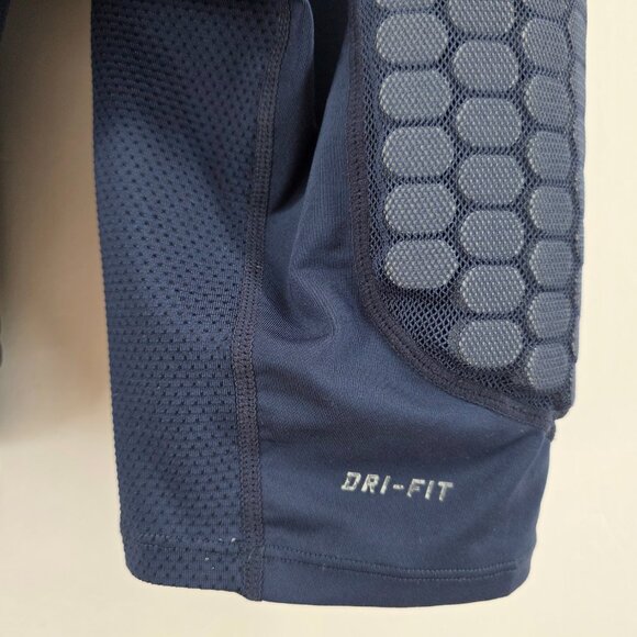 Nike Pro Combat HyperStrong Padded Basketball  Compression Shorts Blue  Men’s M - Picture 3 of 7